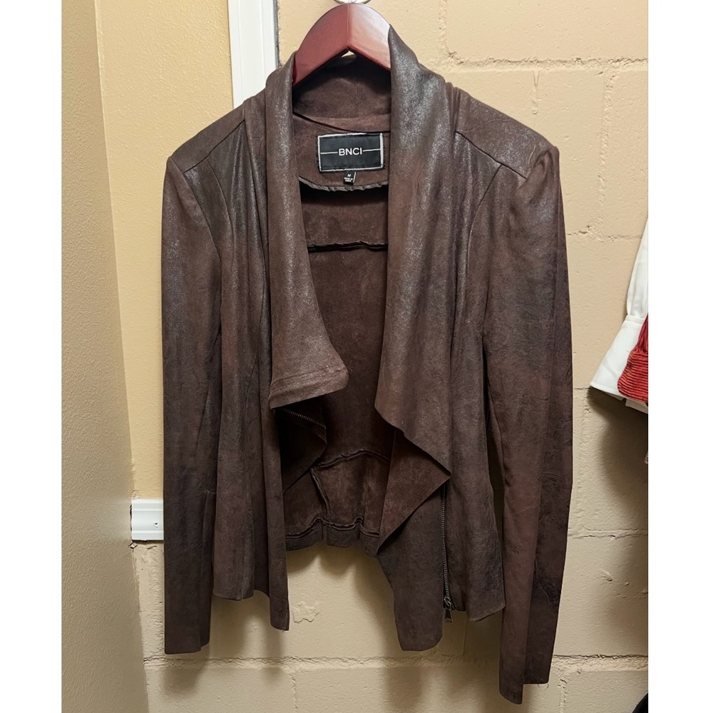 BNCI Faux suede jacket